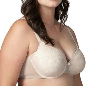 NWT - Plus Size Nude Lace Underwire Bra – Size 38C